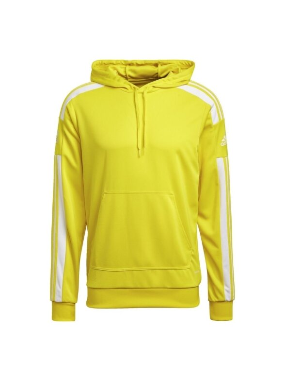 Vyriški džemperiai adidas Squadra 21 Hoodie geltona GP6438 Vyriški džemperiai adidas Squadra 21 Hoodie geltona GP6438