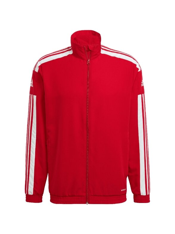 Vyriški džemperiai adidas Squadra 21 Presentation Jacket raudona GP6446 Vyriški džemperiai adidas Squadra 21 Presentation Jacket raudona GP6446