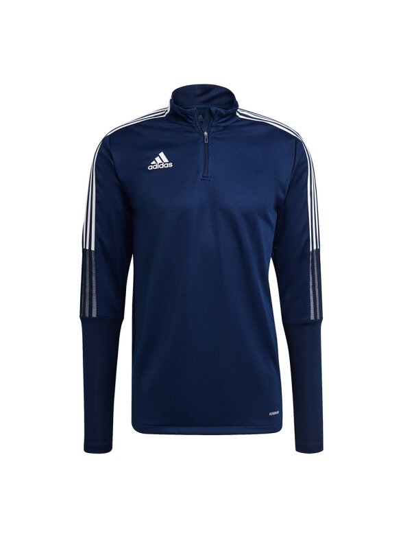 Vyriški džemperiai adidas Tiro 21 Training Top, tamsiai mėlyna GE5426 Vyriški džemperiai adidas Tiro 21 Training Top, tamsiai mėlyna GE5426
