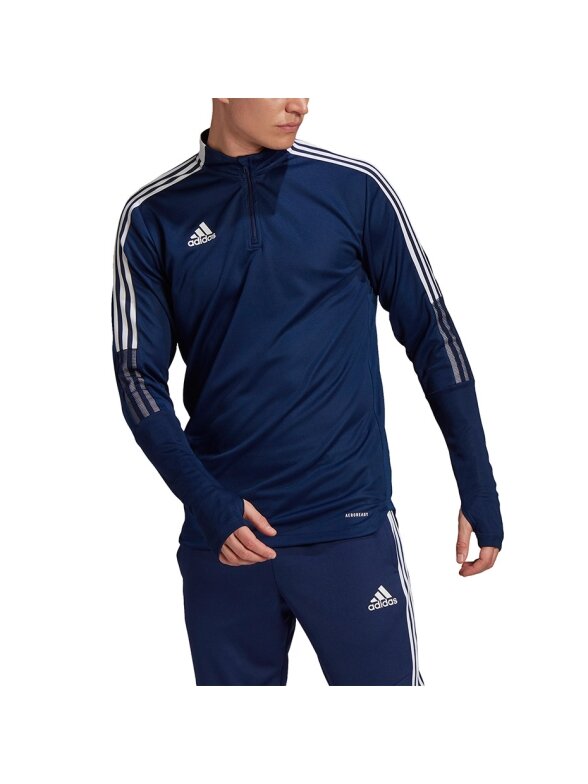 Vyriški džemperiai adidas Tiro 21 Training Top, tamsiai mėlyna GE5426 1 Vyriški džemperiai adidas Tiro 21 Training Top, tamsiai mėlyna GE5426 1