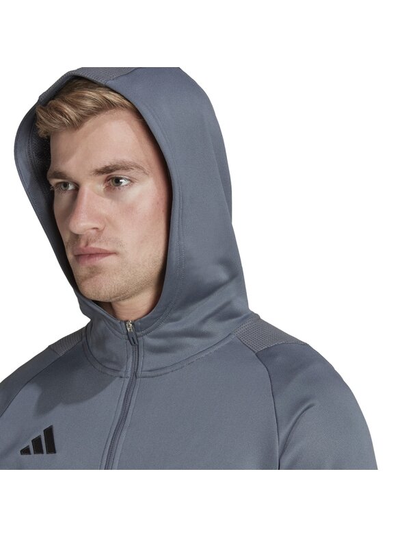 Vyriškas adidas Tiro 23 Competition Hoodie pilkas HU1347 1 Vyriškas adidas Tiro 23 Competition Hoodie pilkas HU1347 1