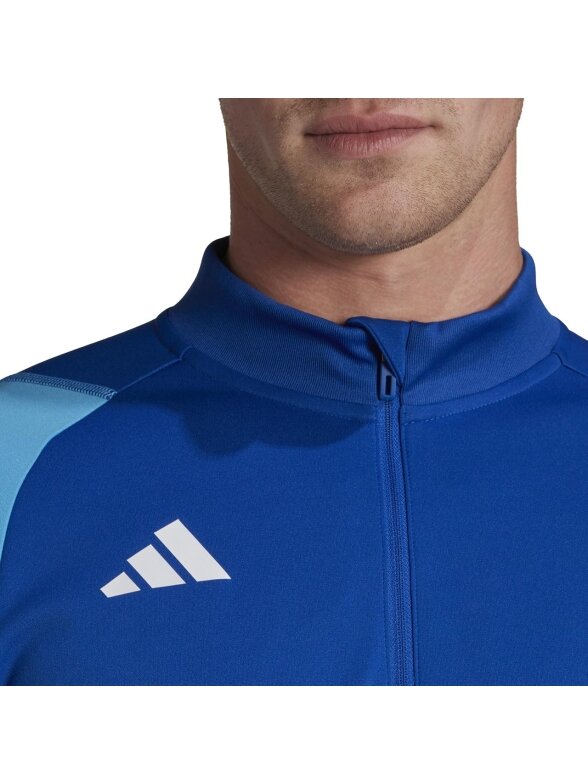 Vyriški adidas Tiro 23 Competition Training Top džemperiai, mėlyni HU1309 4 Vyriški adidas Tiro 23 Competition Training Top džemperiai, mėlyni HU1309 4