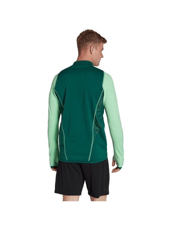 Vyriški adidas Tiro 23 Competition Training Top džemperis, žalias HU1308 1 Vyriški adidas Tiro 23 Competition Training Top džemperis, žalias HU1308 1