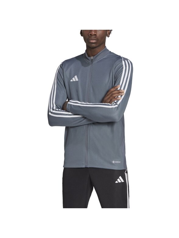 Vyriški Adidas Tiro 23 League Training Top džemperiai, pilki HS3504 3 Vyriški Adidas Tiro 23 League Training Top džemperiai, pilki HS3504 3
