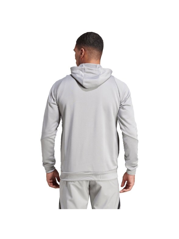Adidas Tiro 24 Training vyriškas džemperis su gobtuvu, pilkas IR7551 1