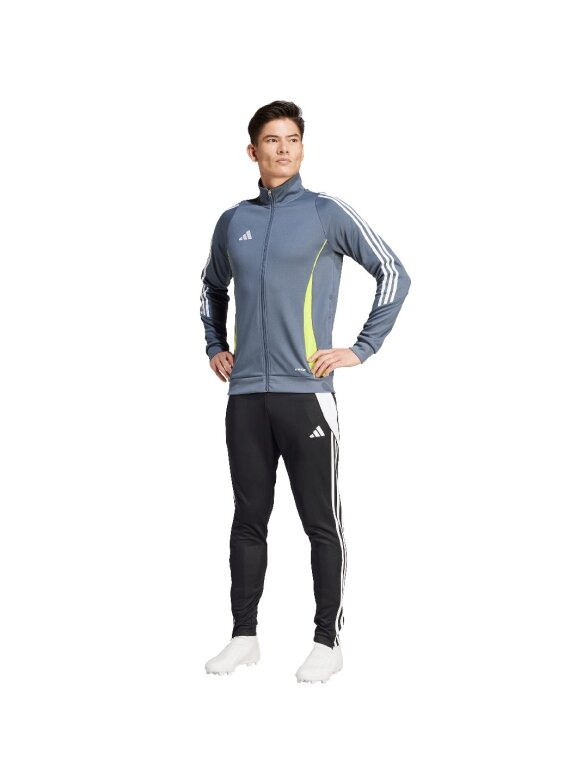 Adidas Tiro 24 Training vyriški džemperiai pilki IV6939 2 Adidas Tiro 24 Training vyriški džemperiai pilki IV6939 2