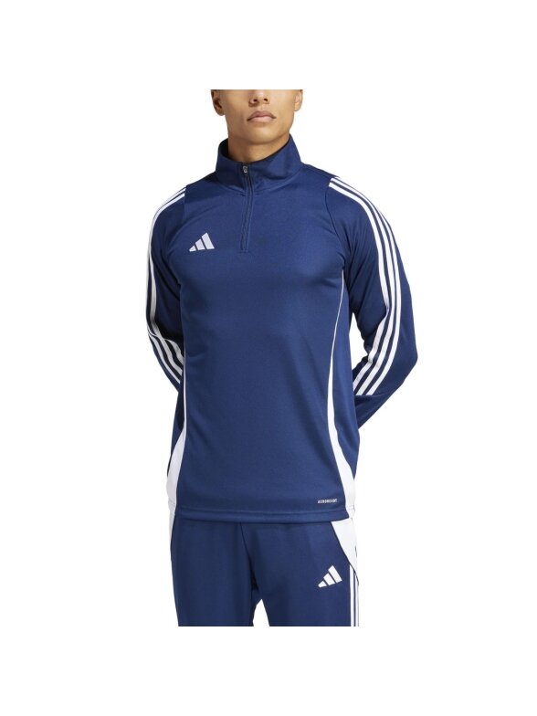 Vyriški adidas Tiro 24 Training Top džemperiai, tamsiai mėlyni IS1044 4