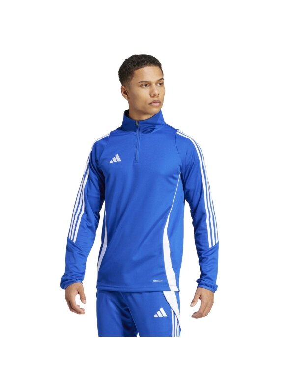 Vyriški džemperiai adidas Tiro 24 Training Top mėlynos ir baltos spalvos IS1042 4