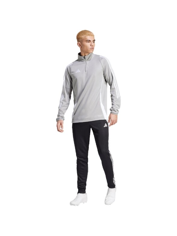 Vyriški „Adidas Tiro 24 Training Top“ džemperiai, pilki ir balti IS1041 3 Vyriški „Adidas Tiro 24 Training Top“ džemperiai, pilki ir balti IS1041 3