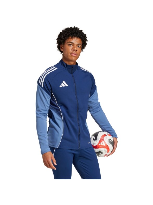 adidas Tiro 25 Competition Training Jacket vyrams tamsiai mėlyna JI6542 adidas Tiro 25 Competition Training Jacket vyrams tamsiai mėlyna JI6542