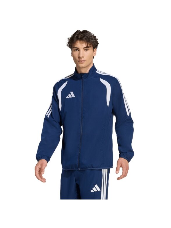 Vyrų Palaidinė Adidas Tiro 26 League Pristatymas tamsiai mėlynas JZ9048 Vyrų Palaidinė Adidas Tiro 26 League Pristatymas tamsiai mėlynas JZ9048