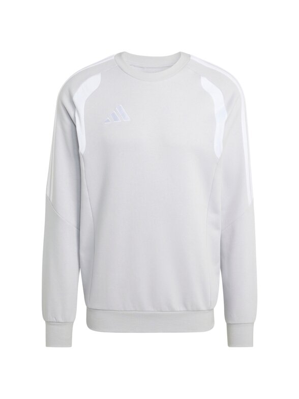 Adidas Tiro 26 League Sweat Crew vyriškas džemperis šviesiai pilkas KF3415 1 Adidas Tiro 26 League Sweat Crew vyriškas džemperis šviesiai pilkas KF3415 1