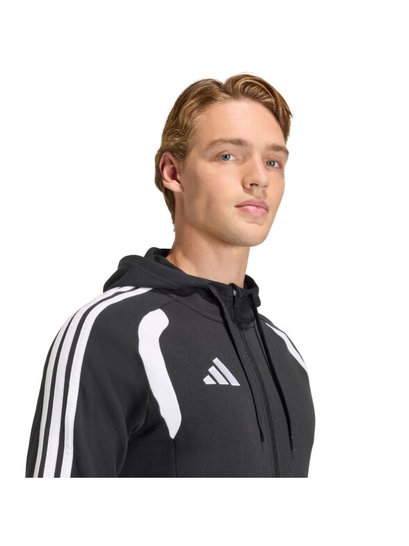 Adidas Tiro 26 League Sweat Full Zip Hoodie džemperis vyrams juodas KF3321 3