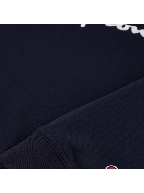 Džemperis vyriškas Champion Crewneck megztinis tamsiai mėlynas 220727 BS501 3 Džemperis vyriškas Champion Crewneck megztinis tamsiai mėlynas 220727 BS501 3
