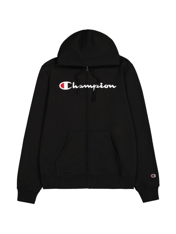 Vyriškas Džemperis Champion Hoodie su užtrauktuku juodas 220255 KK001 1