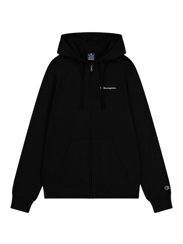 Vyriškas Džemperis Champion Hoodie su užtrauktuku juodas 220260 KK001 1 Vyriškas Džemperis Champion Hoodie su užtrauktuku juodas 220260 KK001 1