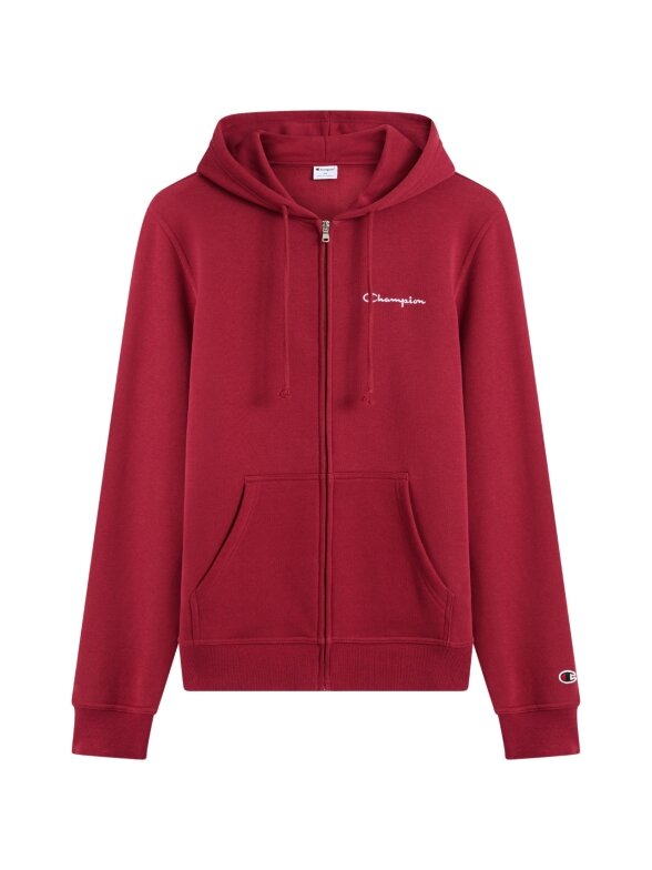 Champion vyriškas džemperis su užtrauktuku Hooded Full Zip Sweatshirt, raudonas 221794 RS508 1