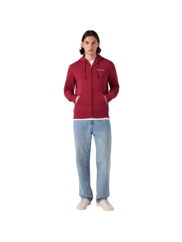Champion vyriškas džemperis su užtrauktuku Hooded Full Zip Sweatshirt, raudonas 221794 RS508 4 Champion vyriškas džemperis su užtrauktuku Hooded Full Zip Sweatshirt, raudonas 221794 RS508 4