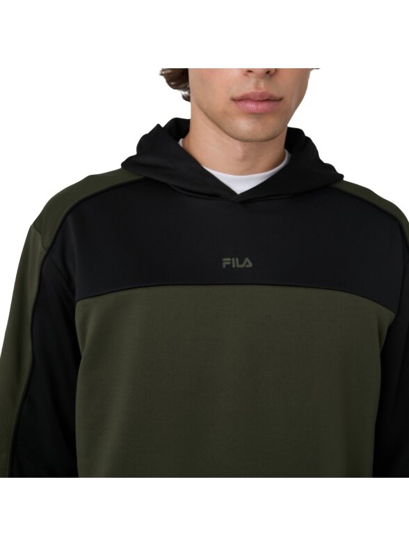 Fila Rivoli vyriški palaidinės alyvuogių ir juodos spalvos FAM1121 63185 4 Fila Rivoli vyriški palaidinės alyvuogių ir juodos spalvos FAM1121 63185 4