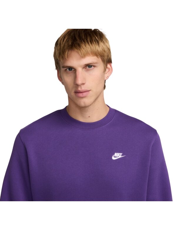 Nike Club BB fleecinis džemperis vyrams violetinis FN3886 507 2