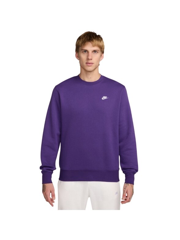 Nike Club BB fleecinis džemperis vyrams violetinis FN3886 507