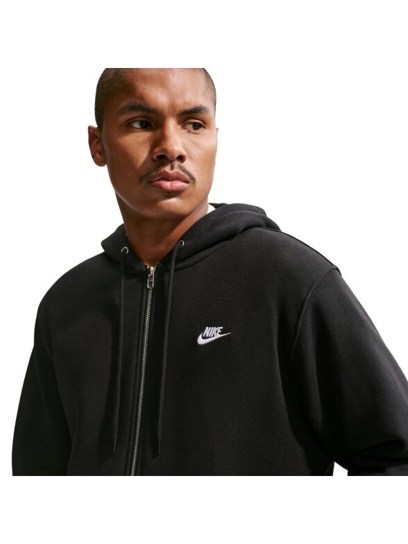 Džemperis vyriškas Nike Club BB FZ Hoodie juodas FN3861 010 4