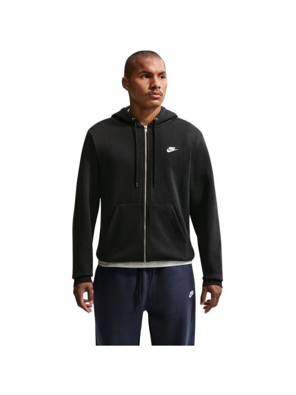 Džemperis vyriškas Nike Club BB FZ Hoodie juodas FN3861 010