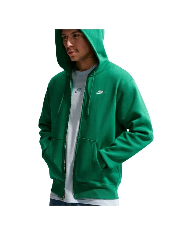 Džemperis vyriškas Nike Club BB FZ Hoodie žalias FN3861 365 2