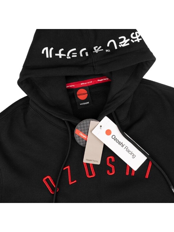 Ozoshi Brazos vyriška juoda džemperis OZ93898 4