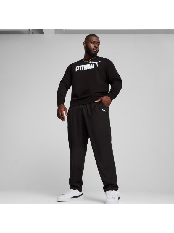 Puma ESS No.1 Logo Crew TR vyriški megztiniai juodi 682560 01 6