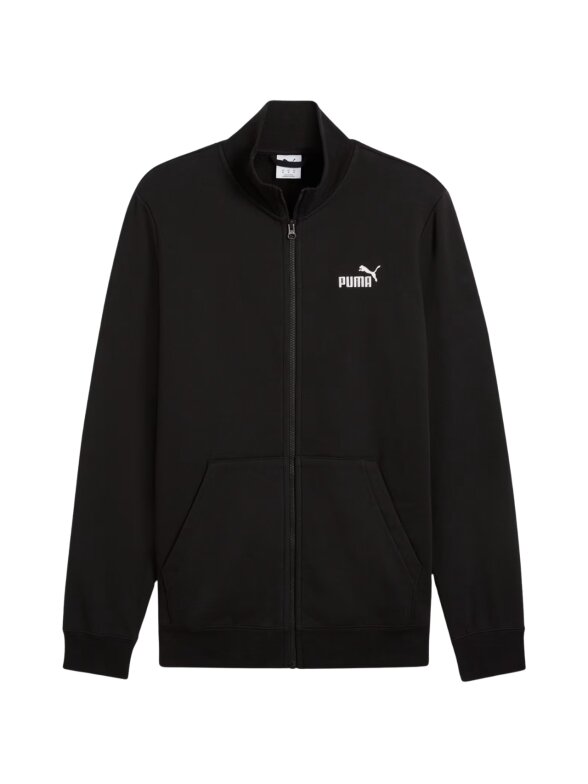 Puma ESS No.1 Logo Track Jacket FL džemperis vyrams juodas 682582 01 Puma ESS No.1 Logo Track Jacket FL džemperis vyrams juodas 682582 01