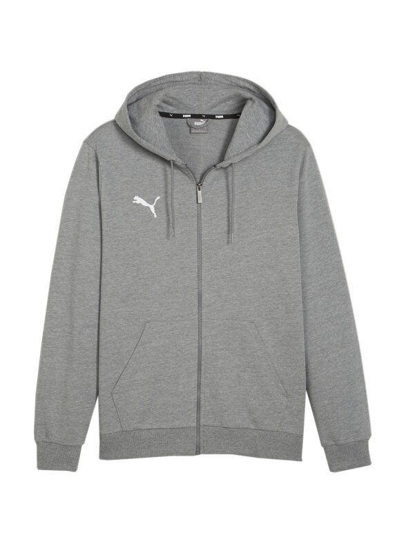 Puma Team Goal Casuals vyriškas džemperis su gobtuvu pilkas 658595 33 Puma Team Goal Casuals vyriškas džemperis su gobtuvu pilkas 658595 33