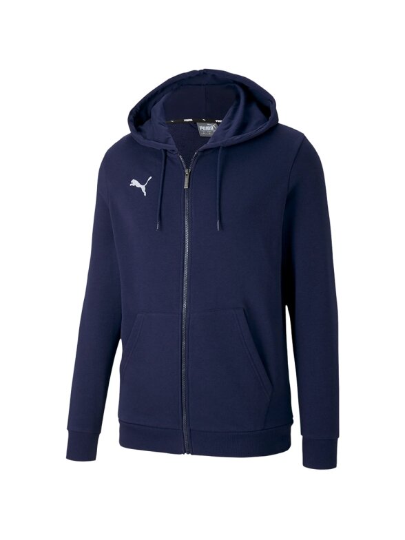 Puma teamGOAL 23 Casuals Hooded Jacket vyriškas džemperis tamsiai mėlynas 656708 06 Puma teamGOAL 23 Casuals Hooded Jacket vyriškas džemperis tamsiai mėlynas 656708 06