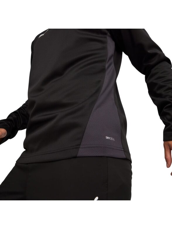 Puma TeamGoal Training 1/4 Zip Top vyrams juoda 658629 03 4