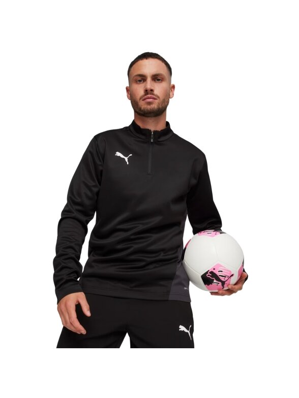 Puma TeamGoal Training 1/4 Zip Top vyrams juoda 658629 03
