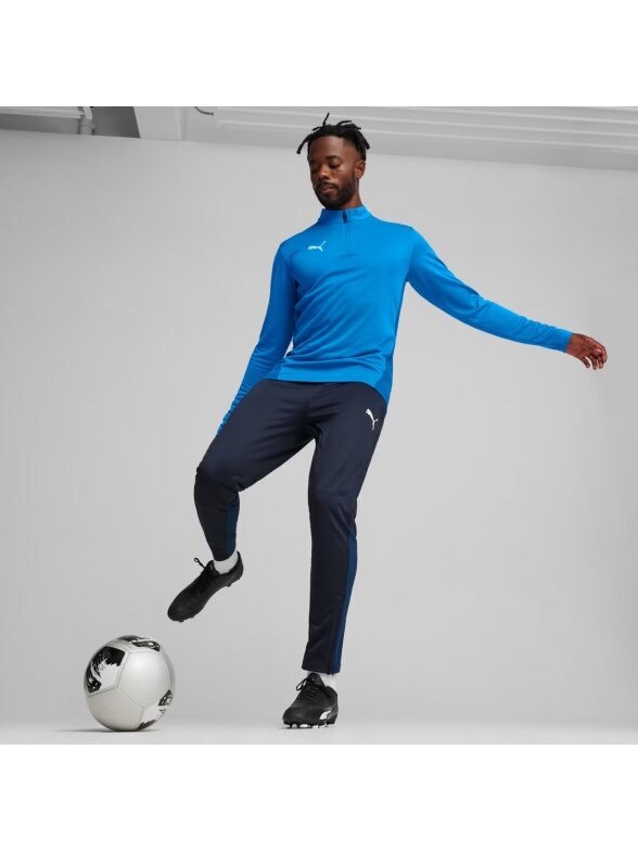 Puma TeamGoal Training 1/4 Zip Top moterims mėlyna džemperis 658629 02 4