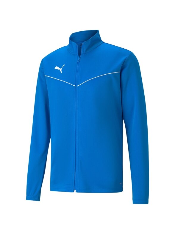 Puma teamRISE Training Poly Jacket vyriškas džemperis mėlynas 657392 02 Puma teamRISE Training Poly Jacket vyriškas džemperis mėlynas 657392 02