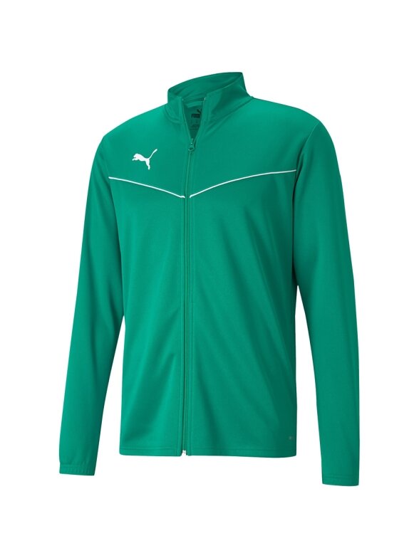 Puma teamRISE Training Poly Jacket vyriškas džemperis žalias 657392 05
