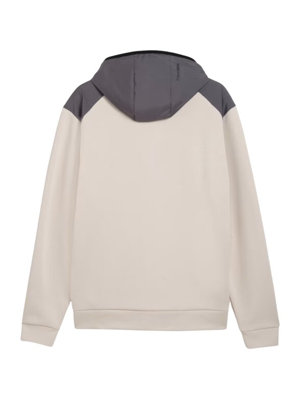 Puma vyriškas džemperis su užtrauktuku Tech Material Mix Full-Zip Hoodie, smėlio spalvos 694490 82 2 Puma vyriškas džemperis su užtrauktuku Tech Material Mix Full-Zip Hoodie, smėlio spalvos 694490 82 2