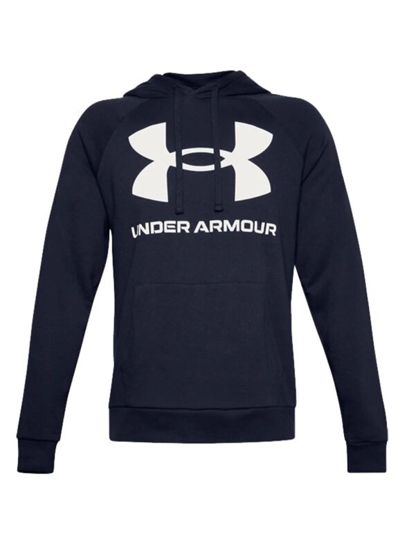 Under Armour Rival Fleece Big Logo HD vyriškas džemperis, tamsiai mėlynas 1357093 410 Under Armour Rival Fleece Big Logo HD vyriškas džemperis, tamsiai mėlynas 1357093 410