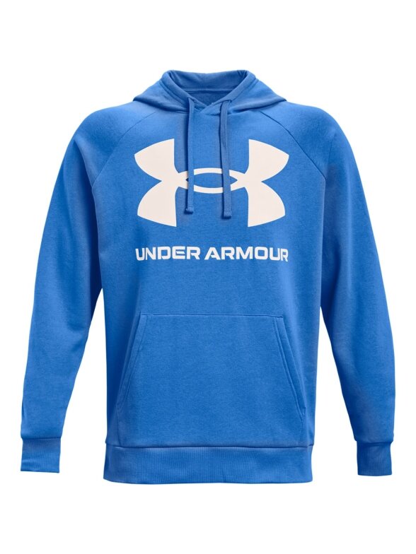 Vyriški „Under Armour“ konkurentų „Fleece Big Logo HD“ džemperiai, šviesiai mėlyni 1357093 787 Vyriški „Under Armour“ konkurentų „Fleece Big Logo HD“ džemperiai, šviesiai mėlyni 1357093 787