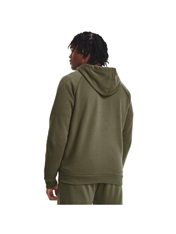 Vyriški džemperiai Under Armour Rival Fleece FZ Hoodie chaki 1379767 390 2 Vyriški džemperiai Under Armour Rival Fleece FZ Hoodie chaki 1379767 390 2