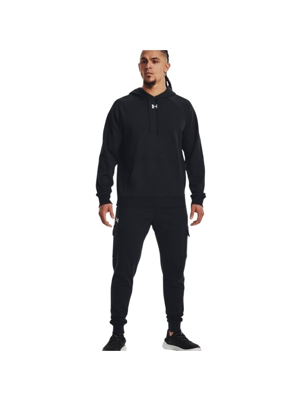 Vyriškas „Under Armour“ konkurentų vilnos džemperis, juodas 1379757 001