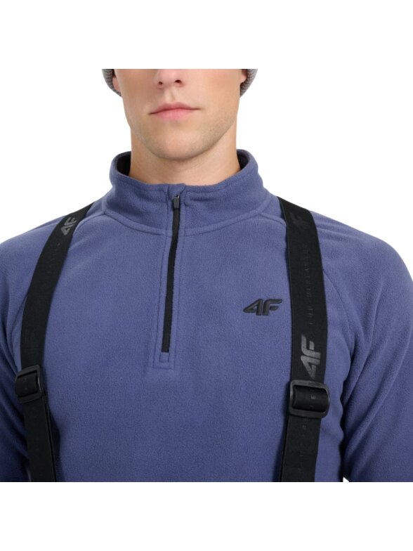 4F vyrams poliarinė džemperis M065 denim 4FWAW25UFLEM065 32S 4 4F vyrams poliarinė džemperis M065 denim 4FWAW25UFLEM065 32S 4