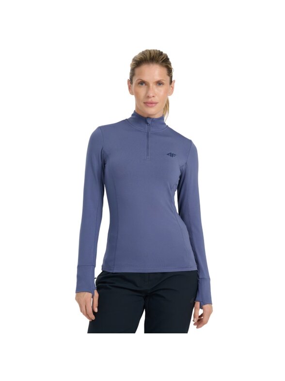 4F Termoaktyvus moterims bluzonas F098 denim 32S