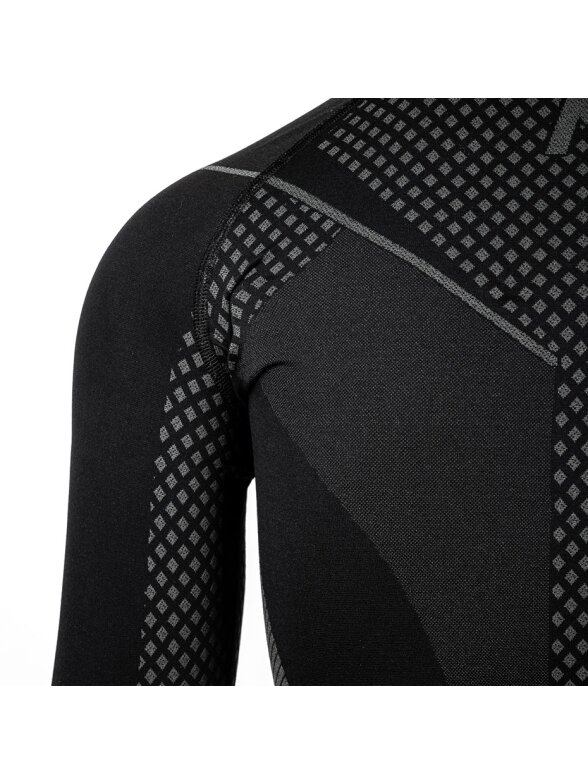 Alpinus Active Base Layer moteriškas termo džemperis, juodos ir pilkos spalvos GT43180 2 Alpinus Active Base Layer moteriškas termo džemperis, juodos ir pilkos spalvos GT43180 2
