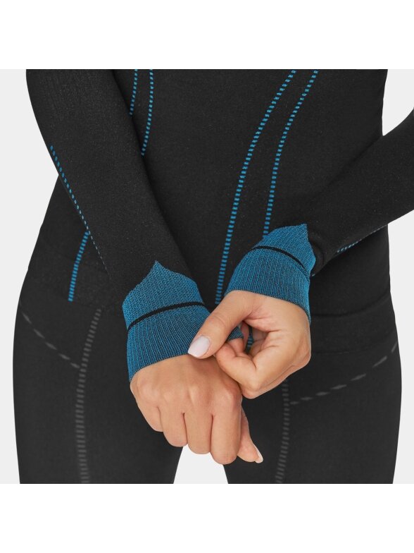 Alpinus Tactical Base Layer moteriškas termo džemperis juodos ir mėlynos spalvos GT43210 15 Alpinus Tactical Base Layer moteriškas termo džemperis juodos ir mėlynos spalvos GT43210 15