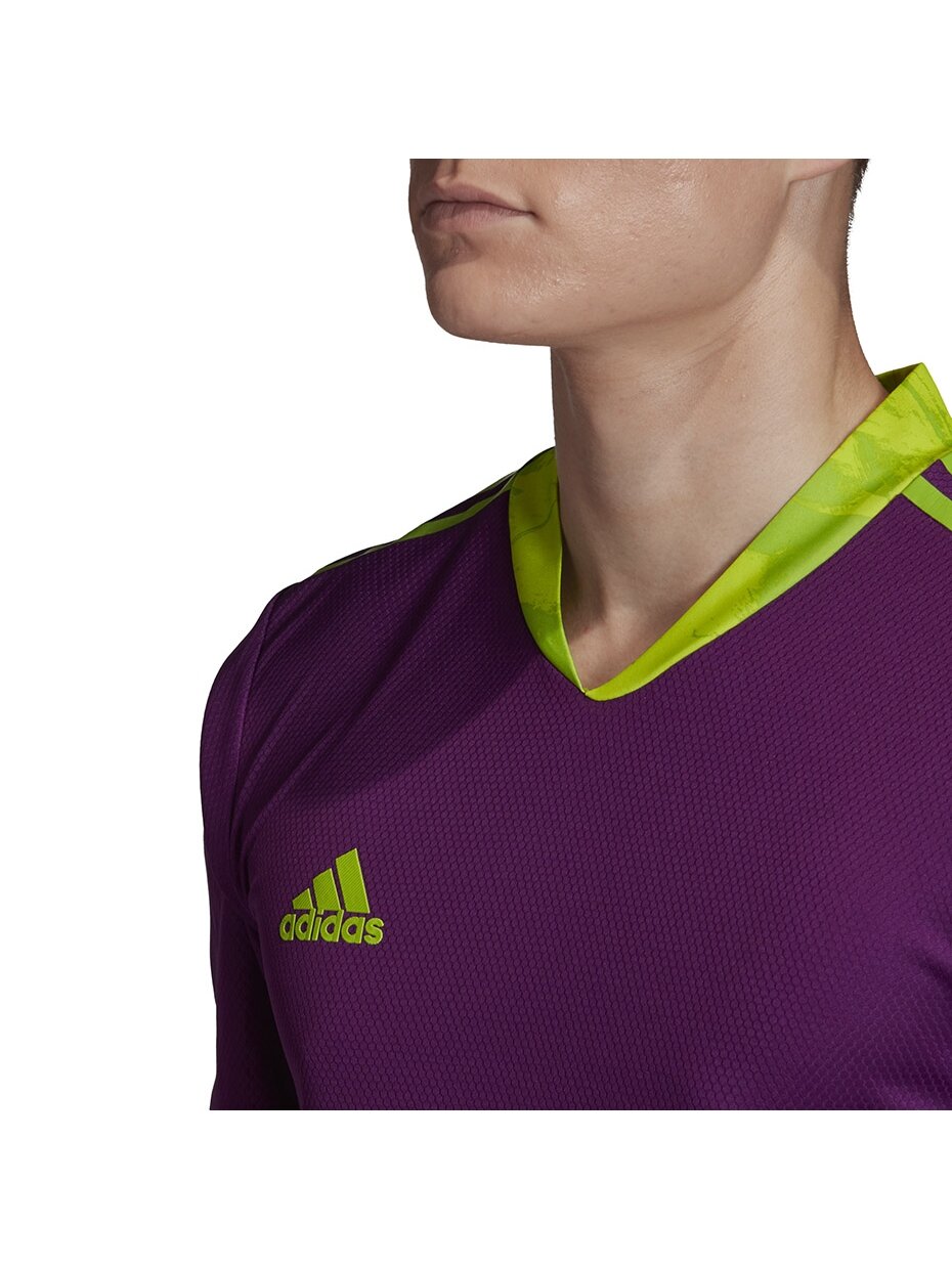 Adidas AdiPro 20 Vartininko džemperis ilgomis rankovėmis violetinis FI4194 1 Adidas AdiPro 20 Vartininko džemperis ilgomis rankovėmis violetinis FI4194 1