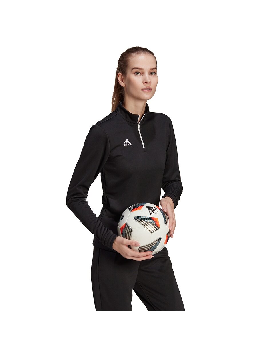 Adidas Entrada 22 Top Training moteriškas džemperis juodas H57541 3 Adidas Entrada 22 Top Training moteriškas džemperis juodas H57541 3