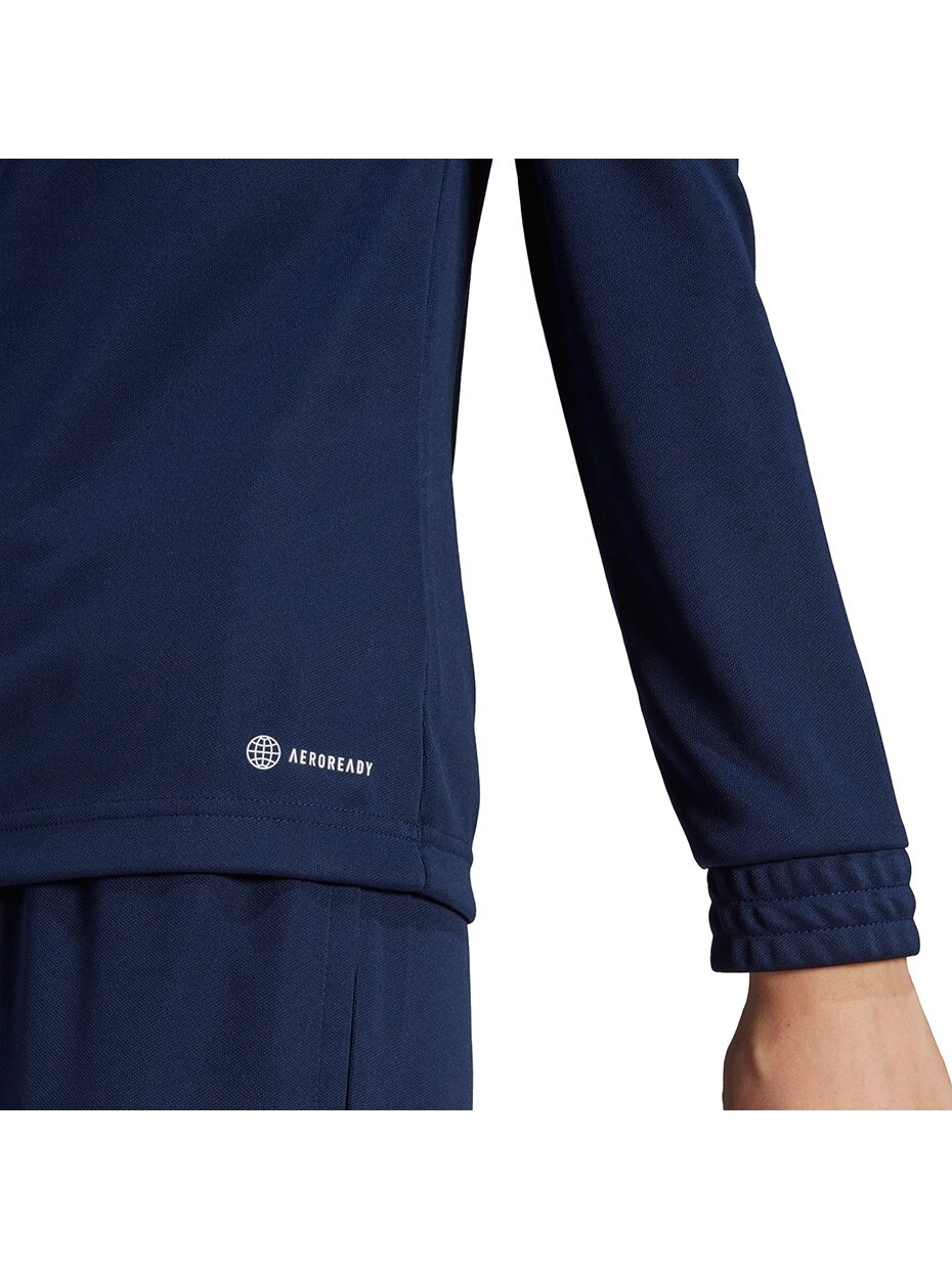 Adidas Entrada 22 Top Training moteriškas džemperis, tamsiai mėlynas H57483 6 Adidas Entrada 22 Top Training moteriškas džemperis, tamsiai mėlynas H57483 6